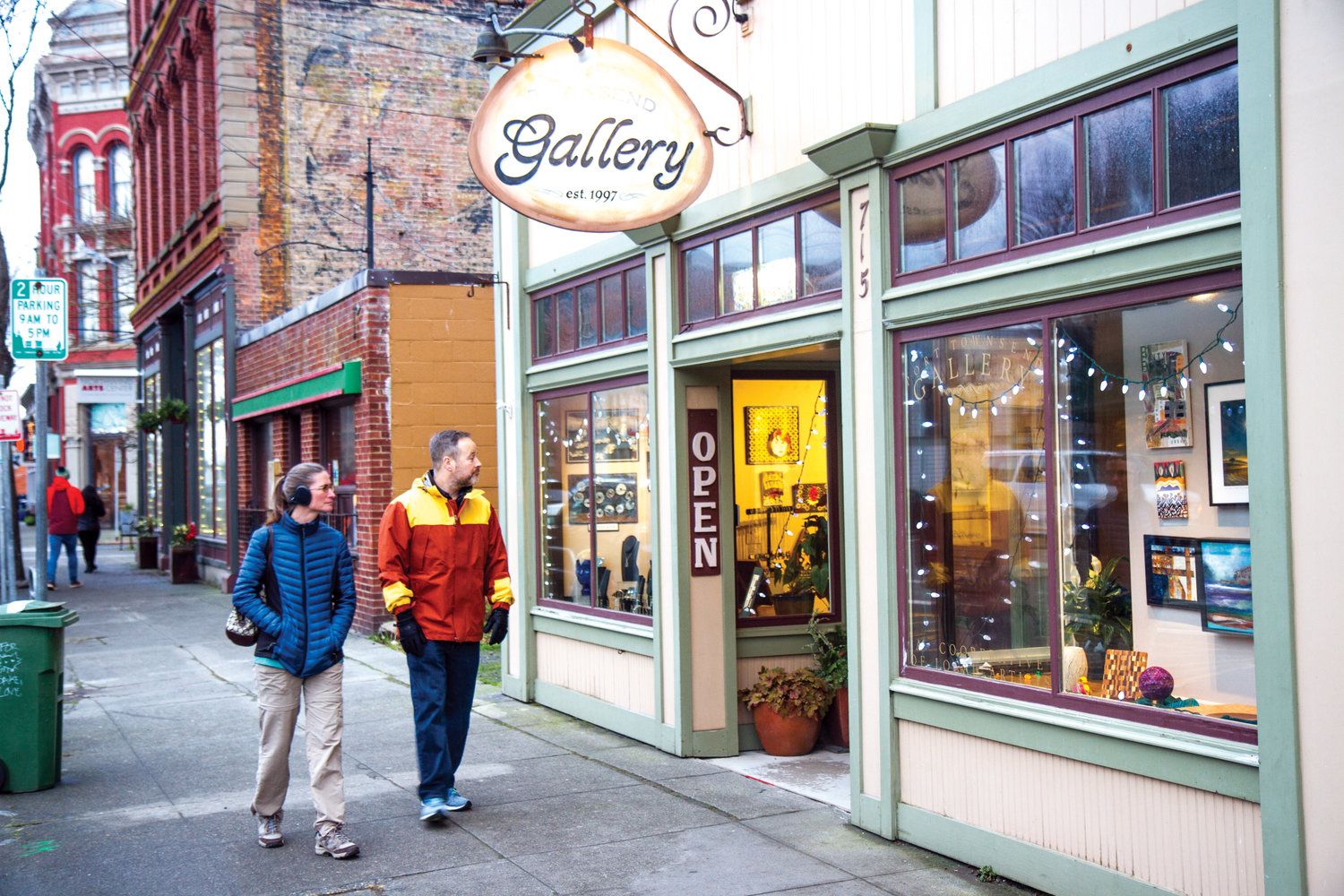 downtown Port Townsend, WA