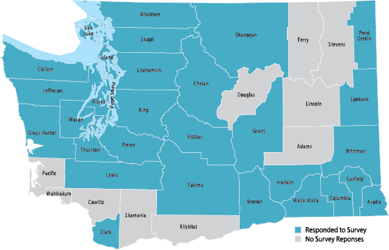 map of Washington State