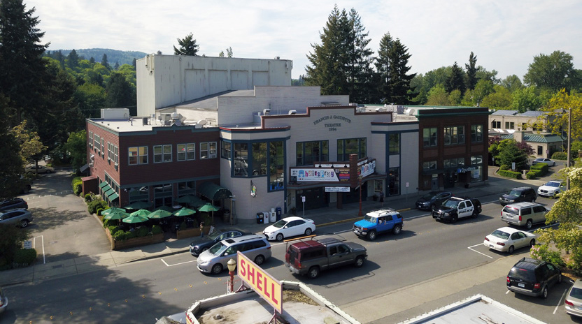 photo of theatre building