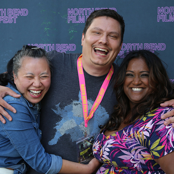 Filmmakers on the red carpet at NBFF21.