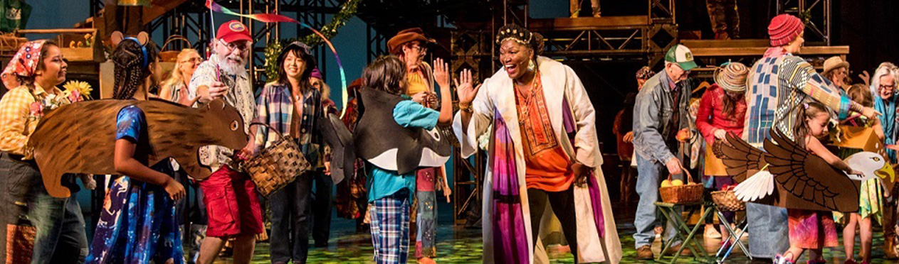 Performance of "As You Like It" at Seattle Rep Theatre