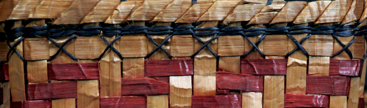 Wilcox woven basket (detail)