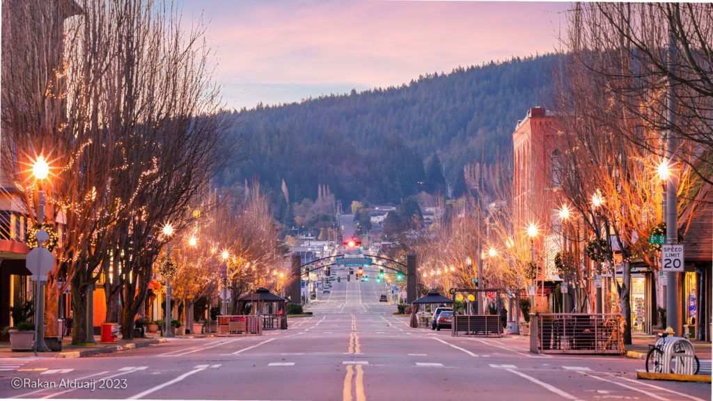 downtown Anacortes, WA